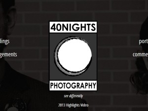 40 Nights Creative new web design